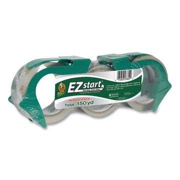 Duck® Ez Start Premium Packaging Tape With Dispenser, 1.5" Core, 1.88" X 22.2 Yds, Clear freeshipping - TVN Wholesale